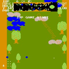 Tournament Pro Golf sur Arcade